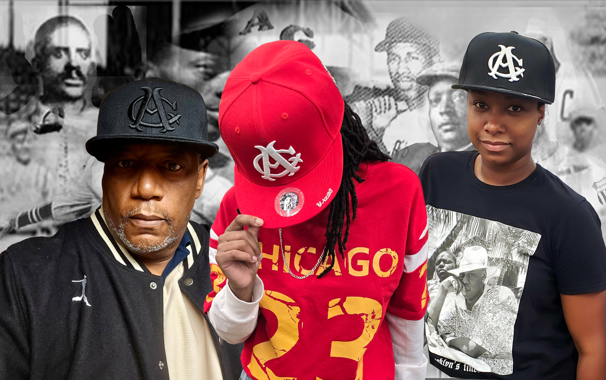 YNLBPC Brand Chicago American Giants Negro League Baseball Cap